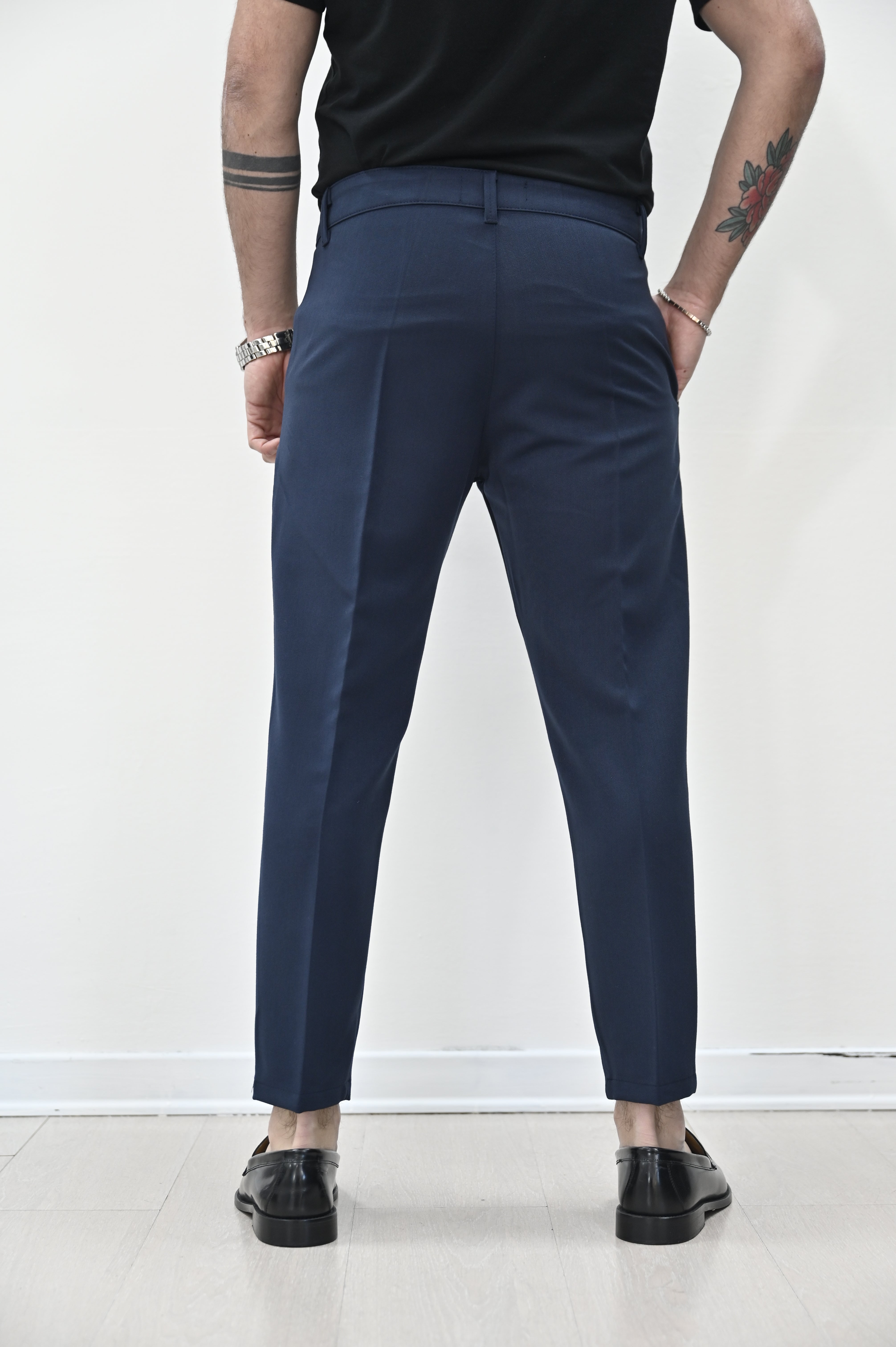 Pantalone roma blu