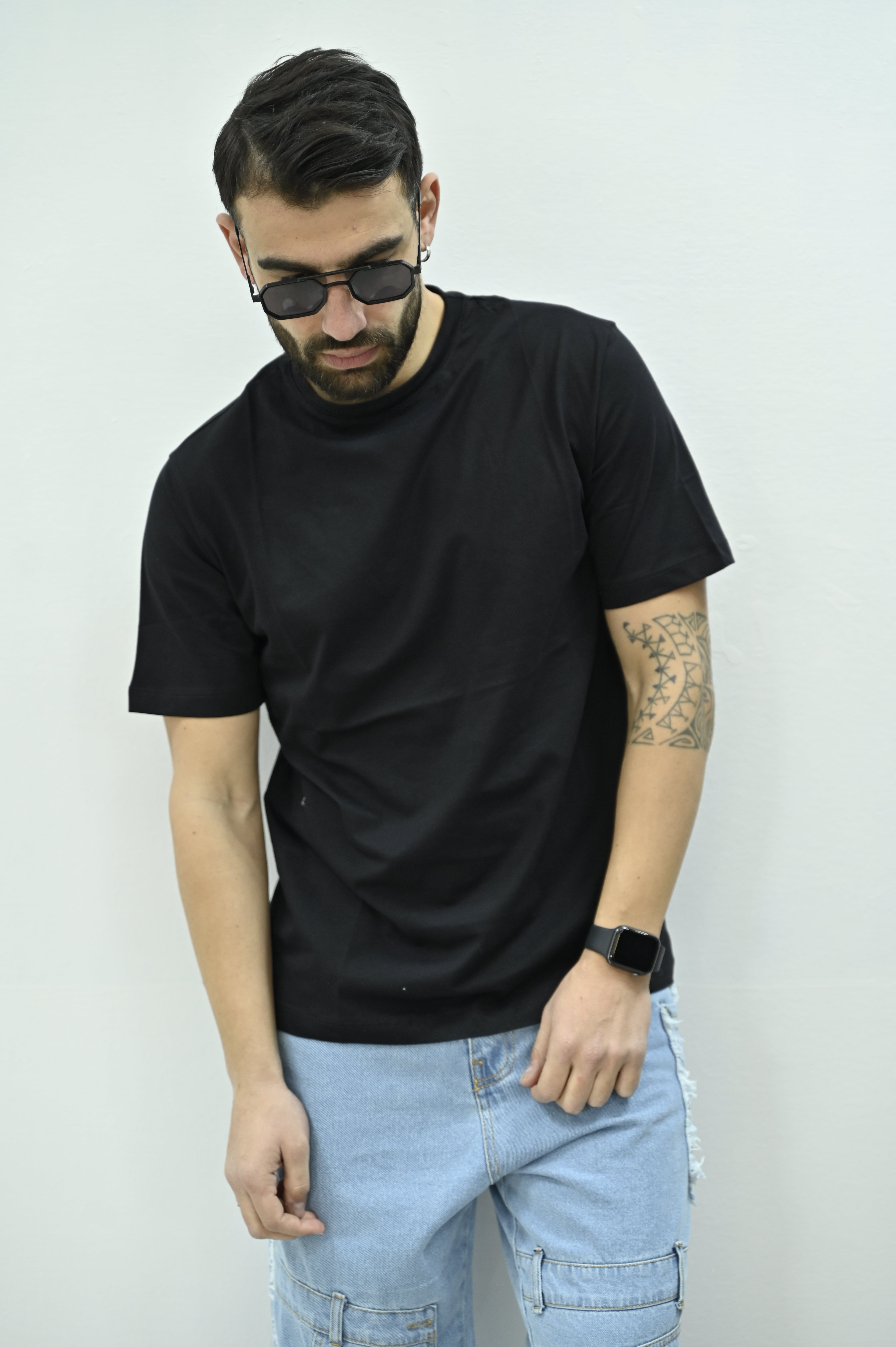 T-shirt basic nera