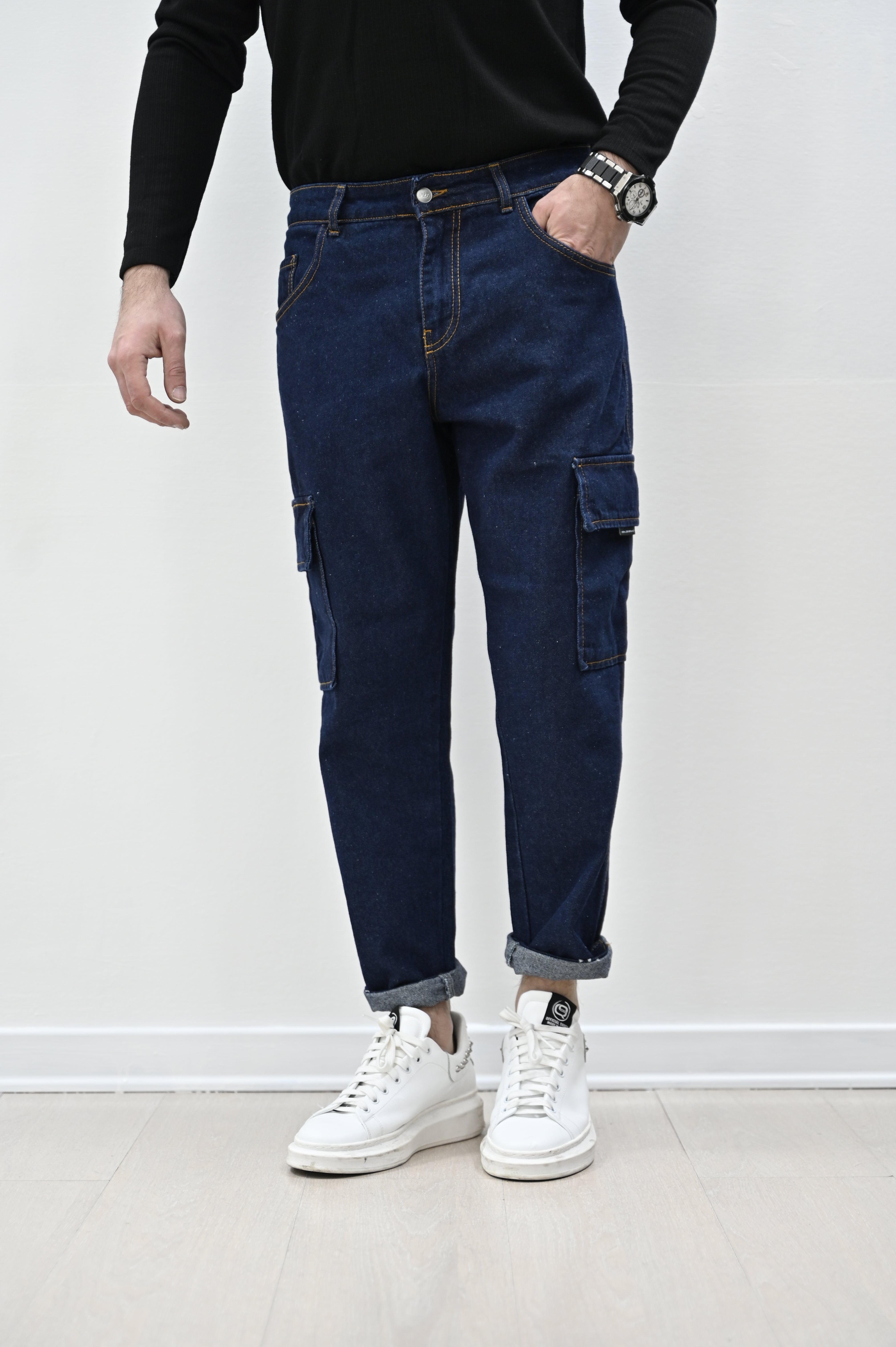 Jeans tasconato scuro NJB