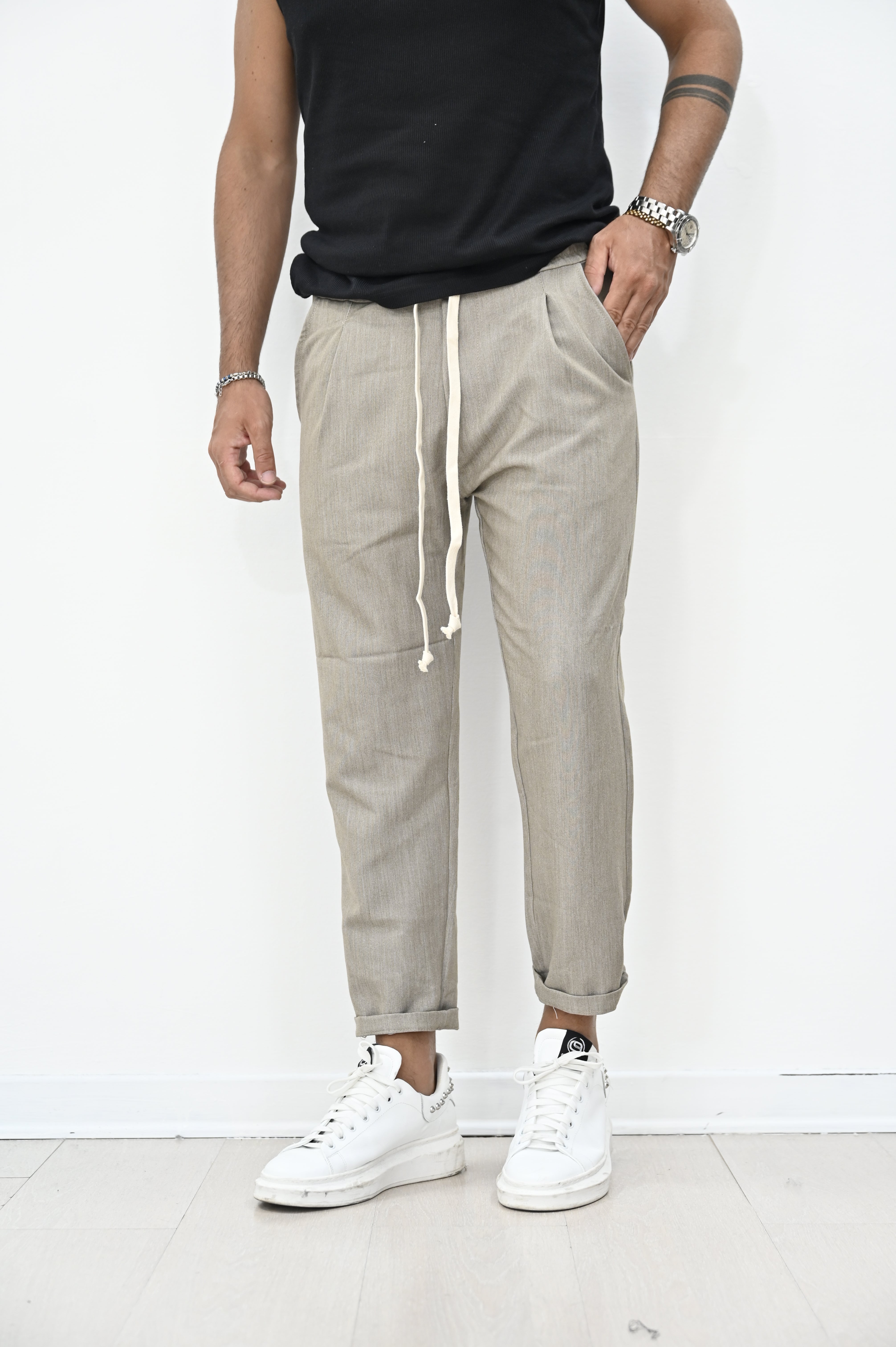 Pantalaccio ibiza tortora