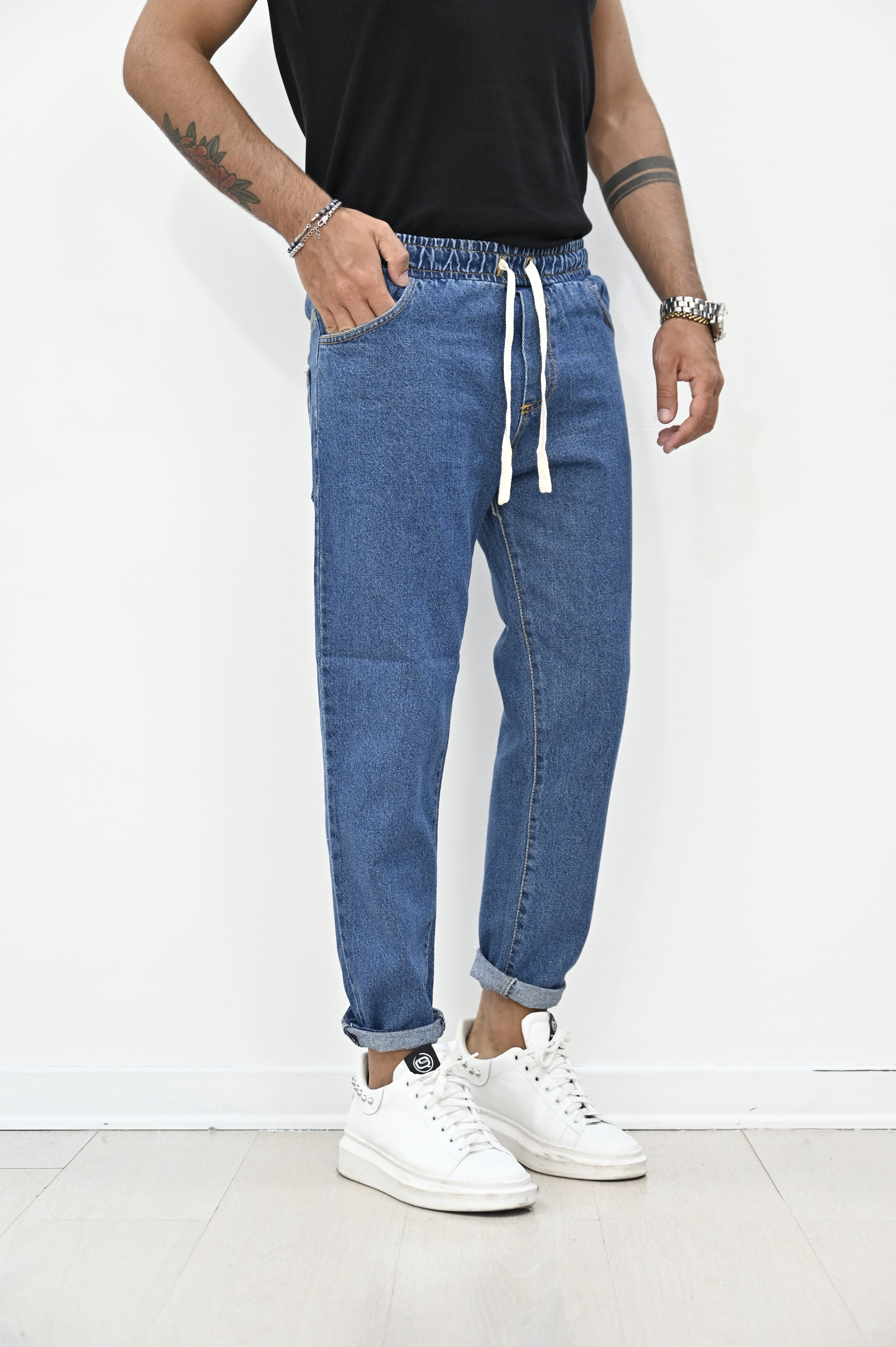 Jeans jogger blue