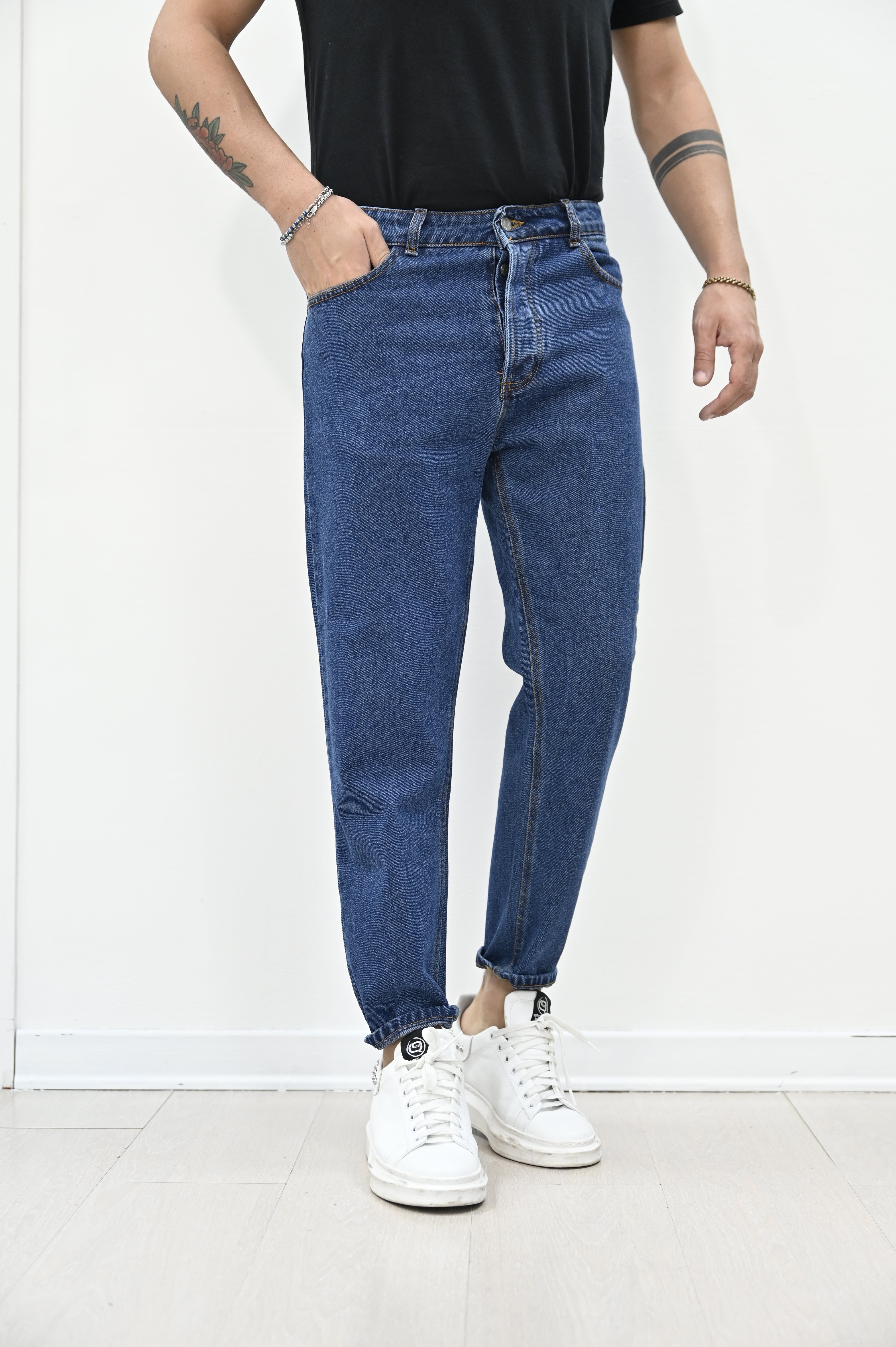 Jeans lav. scuro