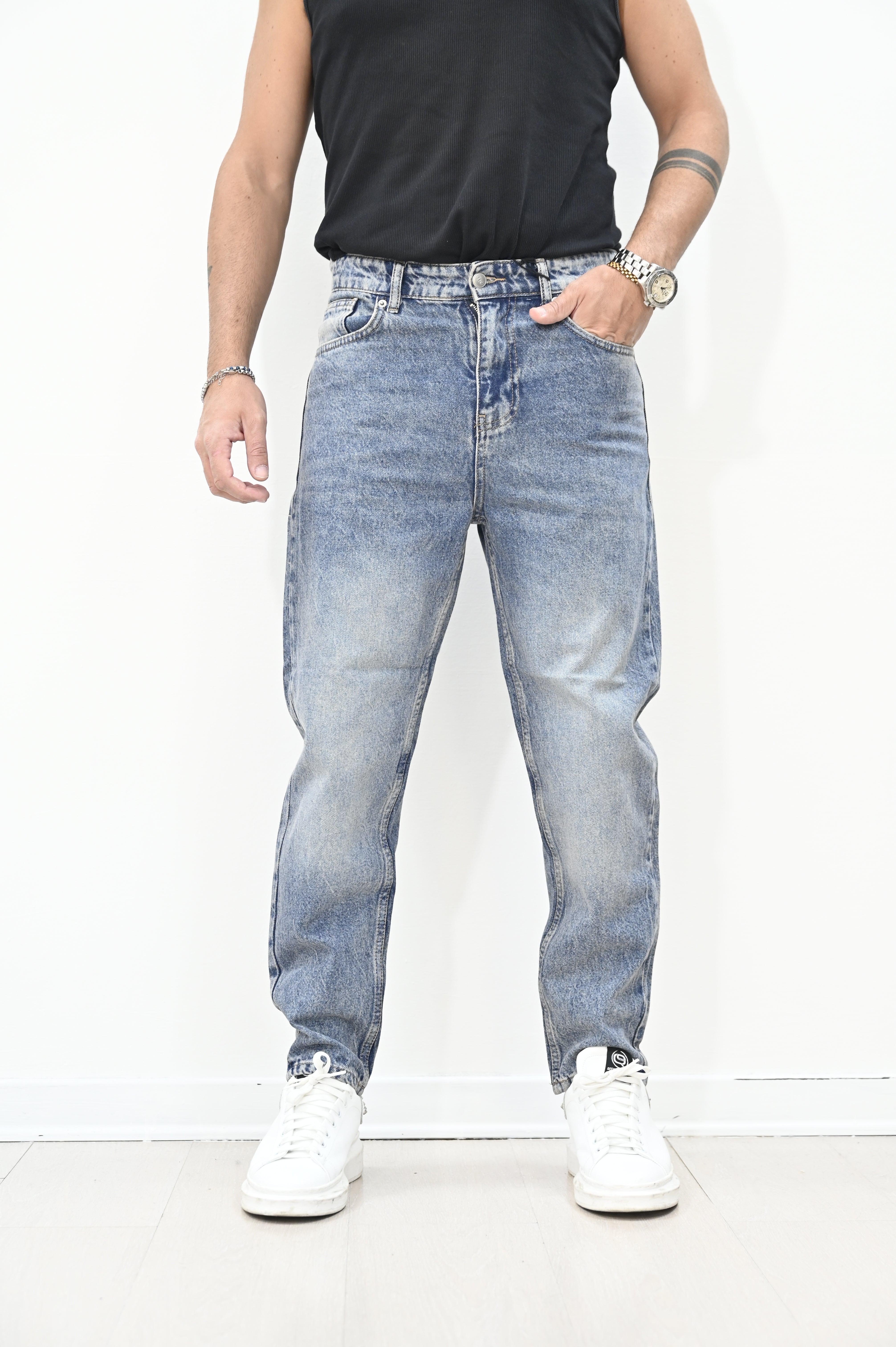 Jeans marmorizzato NJB