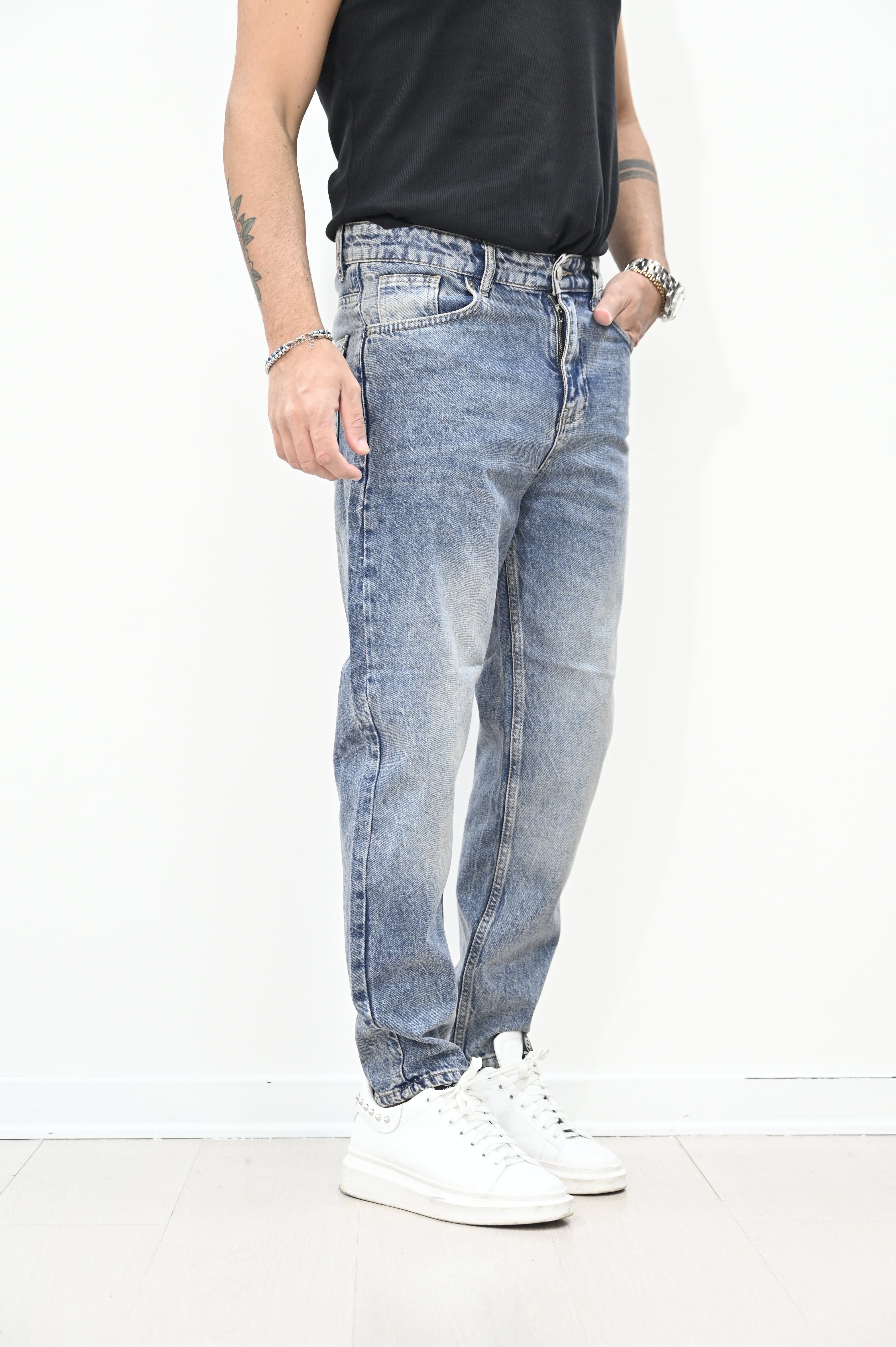 Jeans marmorizzato NJB